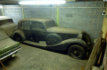 Industrial-scale classic car hoarding